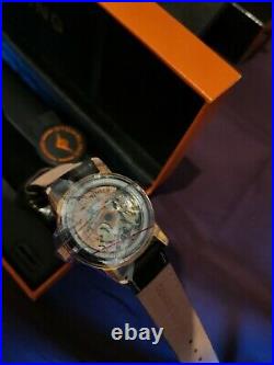 Stuhrling Original Skeleton Delphi Oracle Automatic Wristwatch BNIB Limited Rare