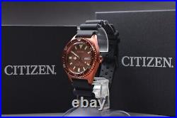 TOP MINT? Citizen Promaster NY0125-08W Automatic Men's Divers 200m Watch JAPAN