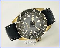 TUDOR BLACK BAY REF79250BA. 43mm SLATE GREY & BRONZE. FULL SET. WNTY TO 2027