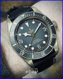 TUDOR BLACK BAY REF79250BA. 43mm SLATE GREY & BRONZE. FULL SET. WNTY TO 2027