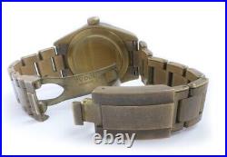 Tudor Black Bay Bronze Brown Dial Men's Watch With Spare strap ref 79012M