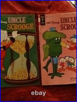 Uncle Scrooge 28 Issue Silver Bronze Age Comics Lot Run Set Collection Gold Key