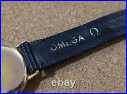 Vintage mens Omega 2338 manual wind cal. 30t2 aged condition original dial rare