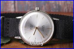Wrist watch Poljot de Luxe, ultra slim, gold plated watch, USSR watch, 2209 NEW