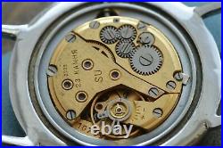 Wrist watch Poljot de Luxe, ultra slim, gold plated watch, USSR watch, 2209 NEW