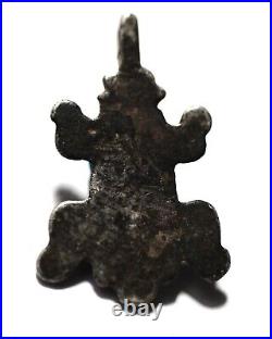 Zurqieh Ad12874- Phoenician Silver Pendant Of Baubo. 300 B. C